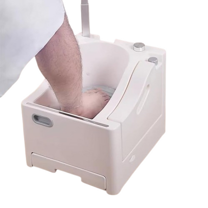 Wudu Foot Washer, Automatic, Muslim Prayer Basin, Water Saving, Pedal Type Outlet, , Quick Installation, Wide Range Applications